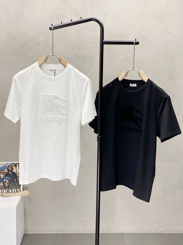 Burberry exclusive new original men's casual short-sleeved high-end high version