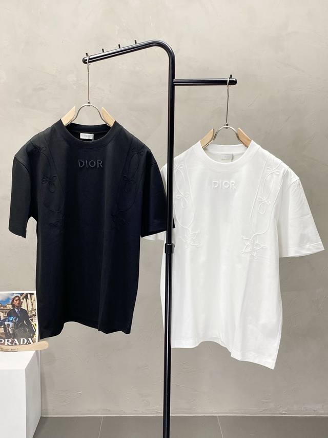 Dior exclusive new original men's casual short-sleeved high-end high version fas
