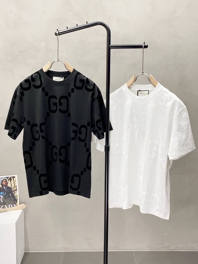 Gucci exclusive new original men's casual short-sleeved high-end high-edition fa