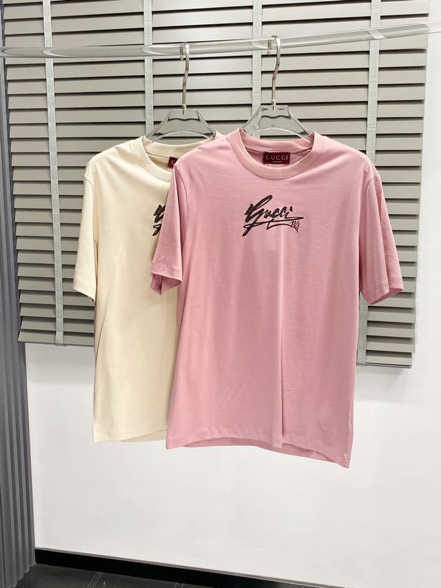 Gucci exclusive new original men's casual short-sleeved high-end version fashion