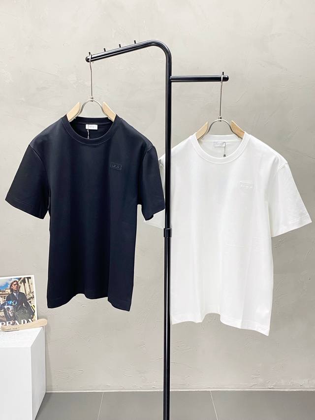 Dior exclusive new original men's casual short-sleeved high-end version fashiona