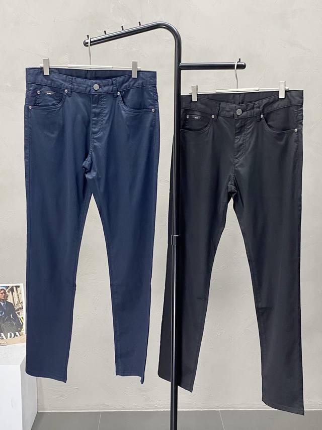 Zegna exclusive new spring and autumn casual pants in high-end versions! Made wi
