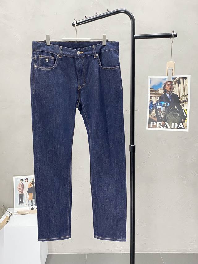 Exclusive Prada jeans, high-end versions! Breathable and comfortable fabric, imp