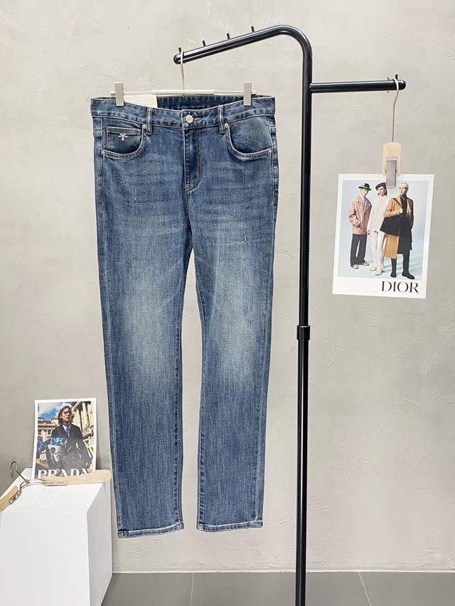 Prada exclusive new high-end jeans! Breathable and comfortable fabric, impeccabl