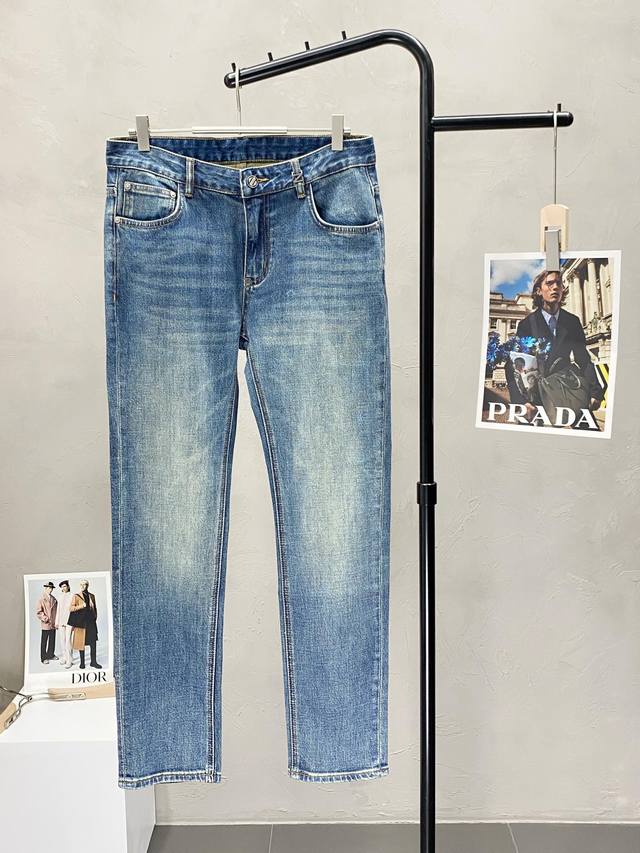 Zegna exclusive new casual jeans, high-end version! Breathable and comfortable f