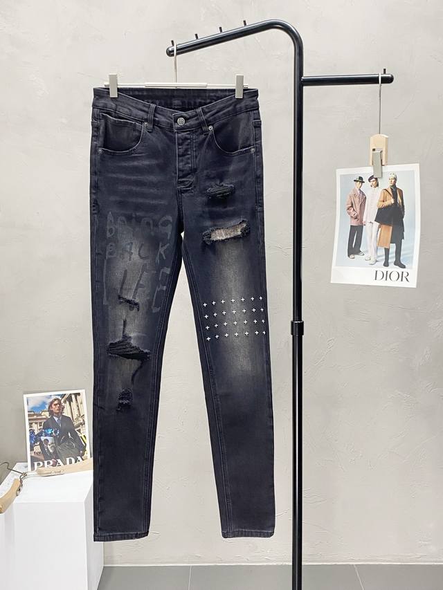 Ksubi exclusive new high-end casual jeans! Breathable and comfortable fabric, im
