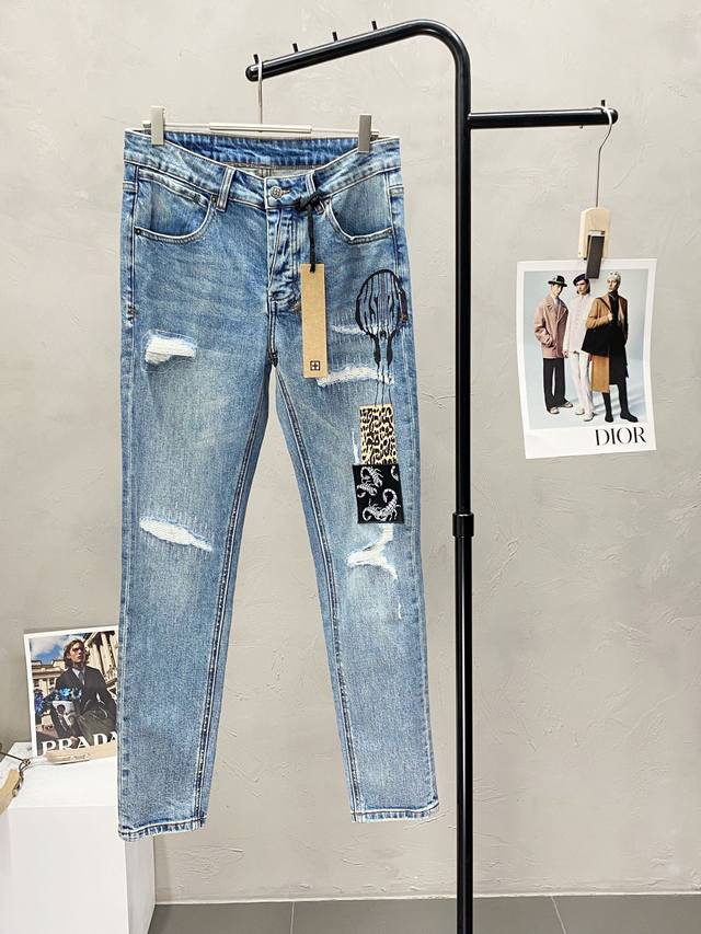 Ksubi exclusive new high-end casual jeans! Breathable and comfortable fabric, im