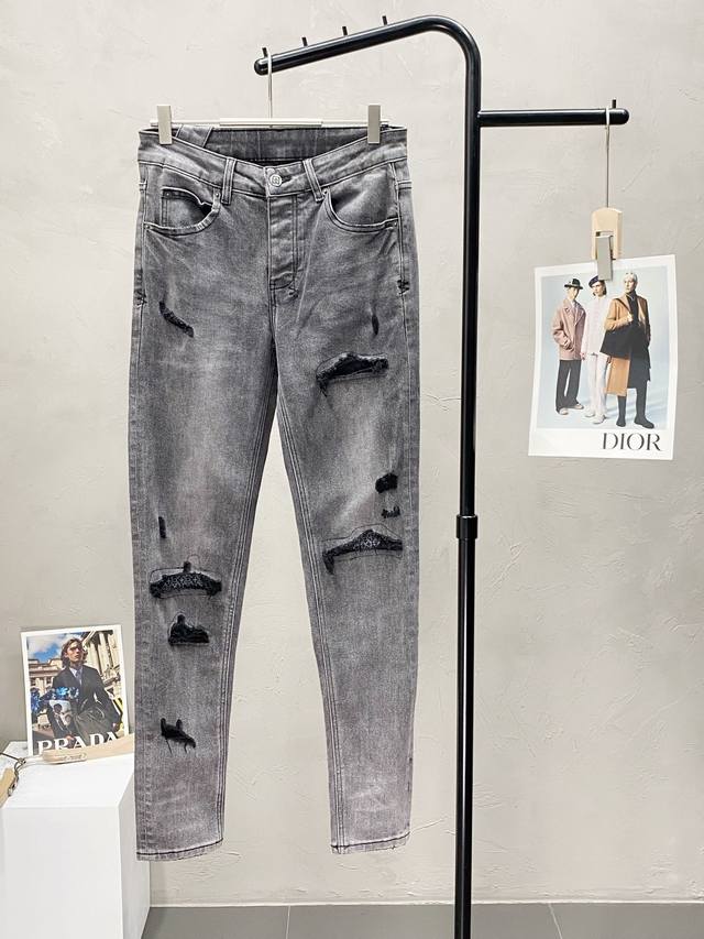 Ksubi exclusive new high-end casual jeans! Breathable and comfortable fabric, im