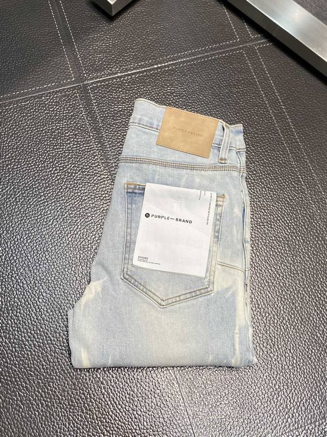 Purple Brand exclusive new slim-fit straight jeans, a premium version! Made with
