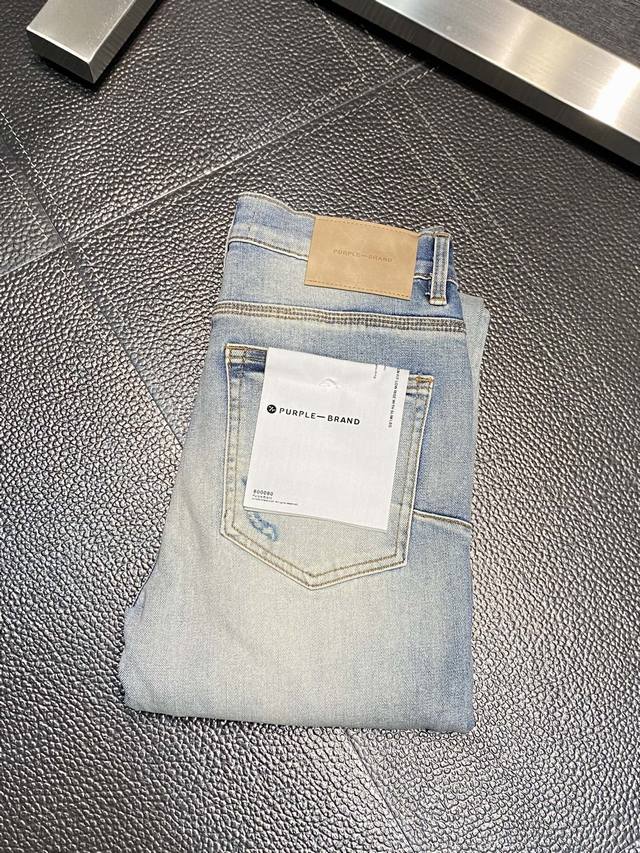 Purple Brand exclusive new slim-fit straight jeans, a premium version! Made with