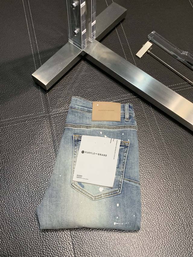 Purple-Brand Exclusive New Casual Jeans, High-End Edition! Made with breathable