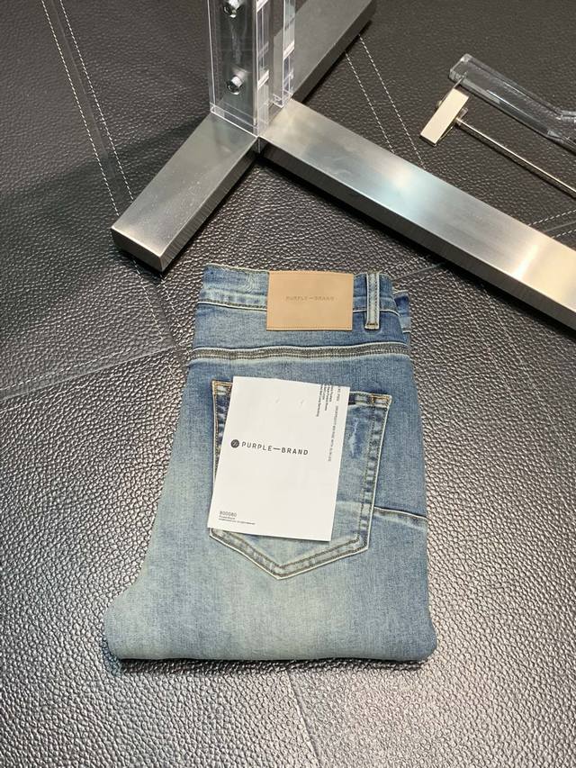 Purple-Brand exclusive new casual jeans, high-end edition! Made with breathable