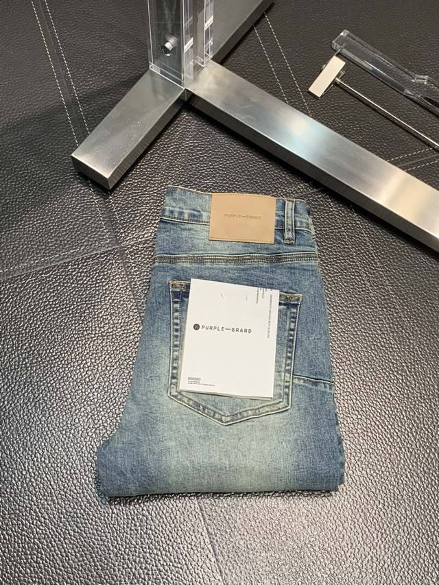 Purple-Brand exclusive new casual jeans, high-end edition! Breathable and comfor