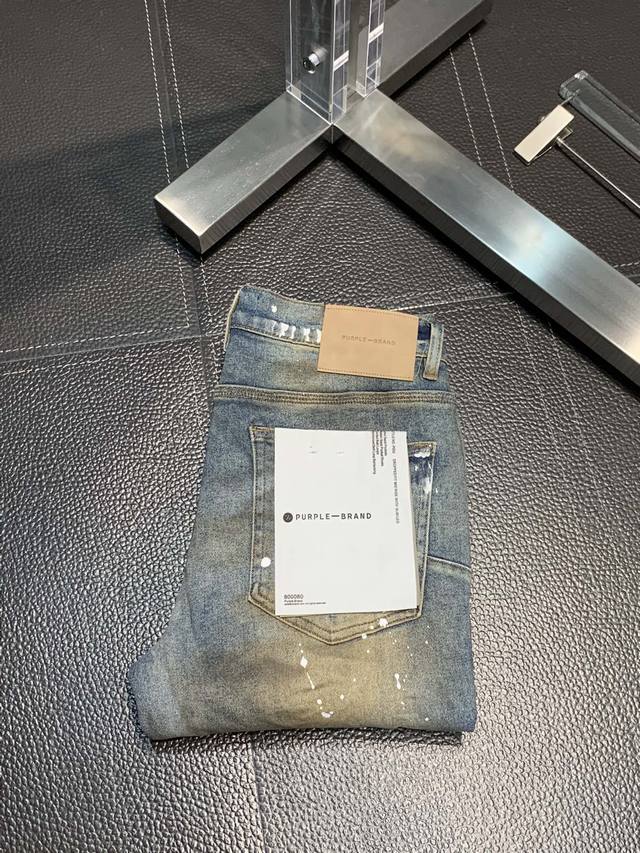 Purple-Brand exclusive new casual jeans, high-end edition! Breathable and comfor