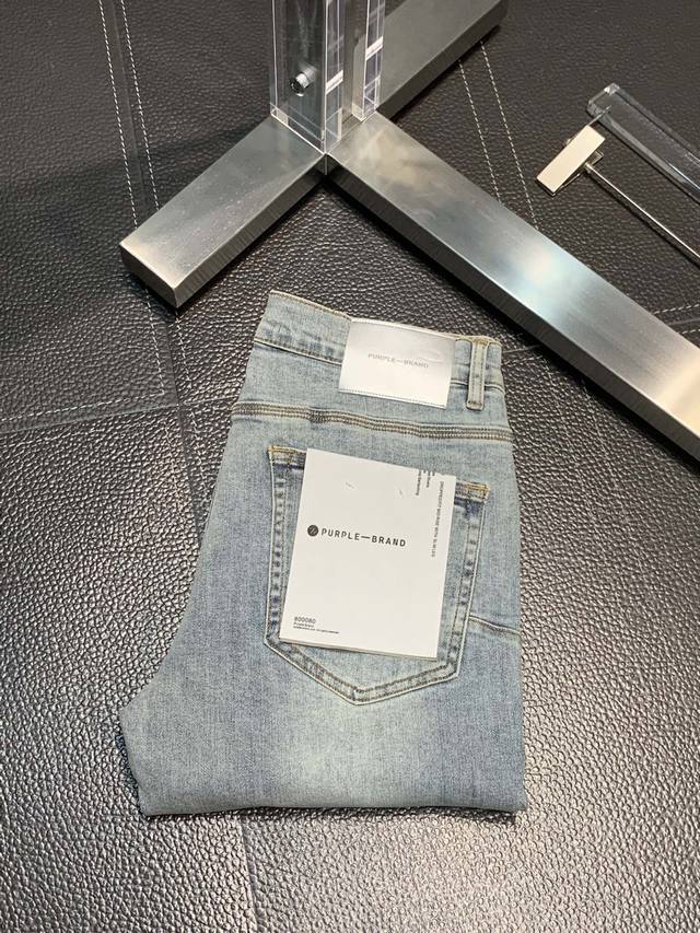 Purple-Brand exclusive new casual jeans, high-end edition! Breathable and comfor