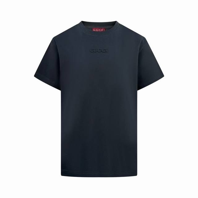 Gucci logo embroidered short-sleeved shirt, custom-dyed with elegant dark green