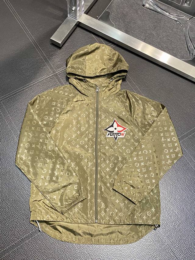 Lv Louis Vuitton exclusive new original men's casual light breathable jacket hig