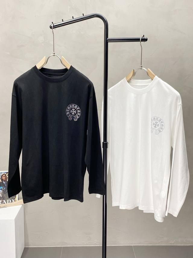 Chrome Hearts exclusive new original men's casual spring and autumn long-sleeved