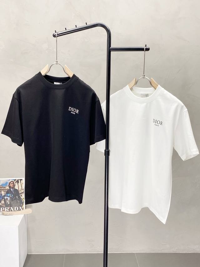Dior exclusive new original men's casual short-sleeved high-end version fashiona