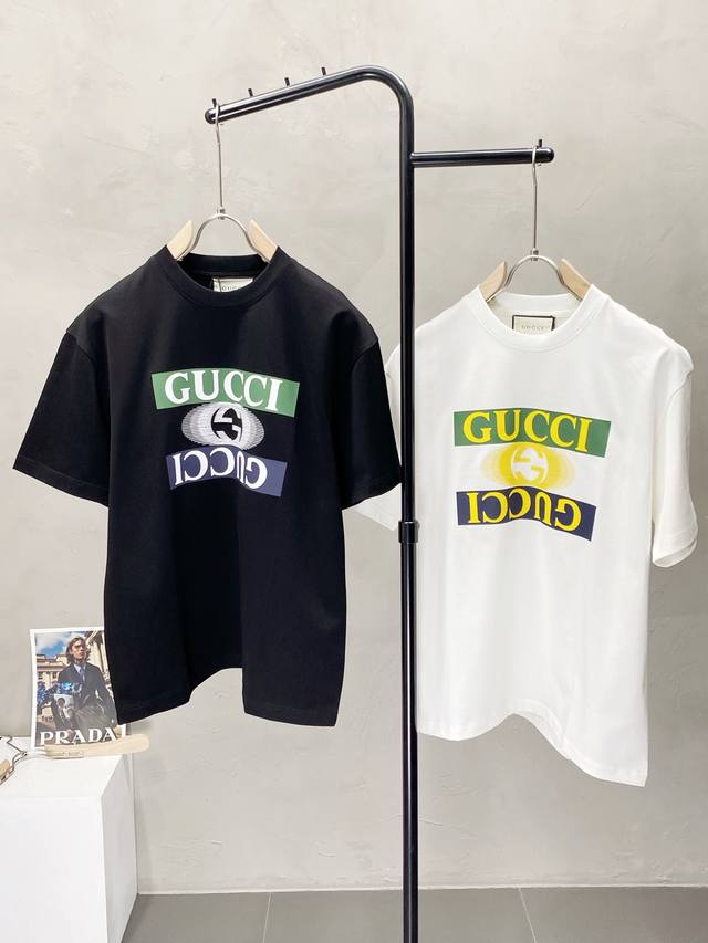 Gucci exclusive new original men's casual short-sleeved high-end version fashion