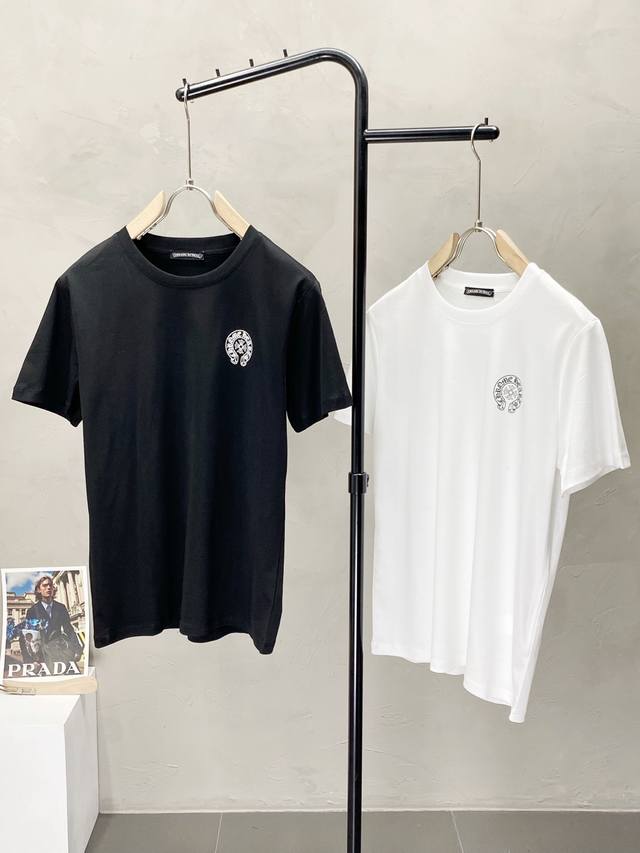 Chrome Hearts exclusive new original men's casual short-sleeved high-end version