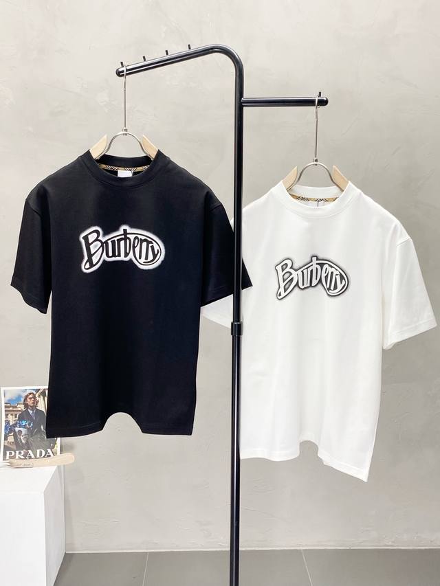 Burberry exclusive new original men's casual short-sleeved high-end version fash