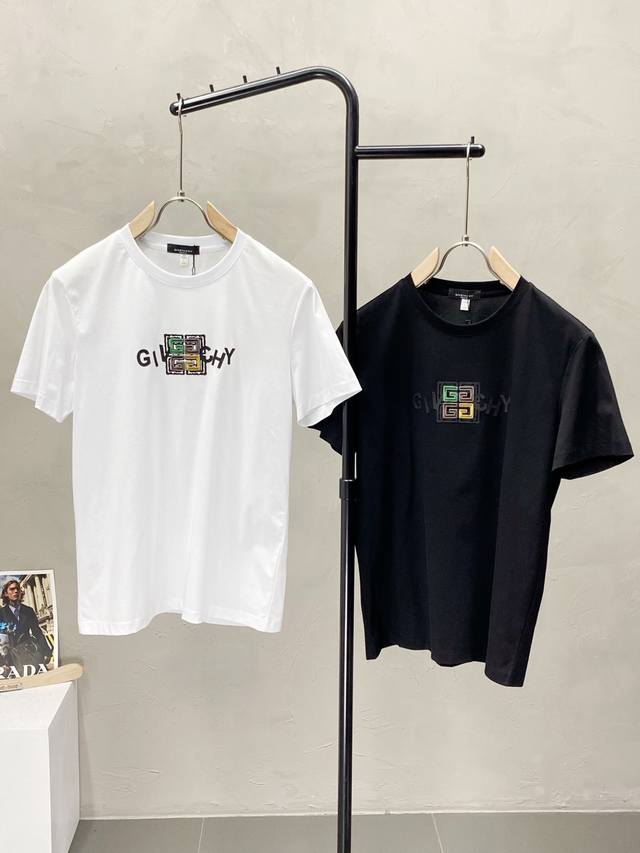 Givenchy Exclusive New Original Men's Casual Short Sleeve High-end High Edition