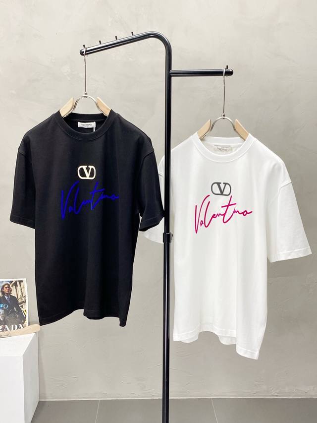 Valentino exclusive exclusive new original men's casual short-sleeved high-end h