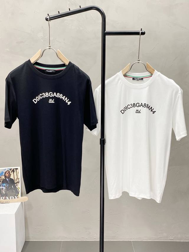 Dolce & Gabbana exclusive new original men's casual short-sleeved high-end versi
