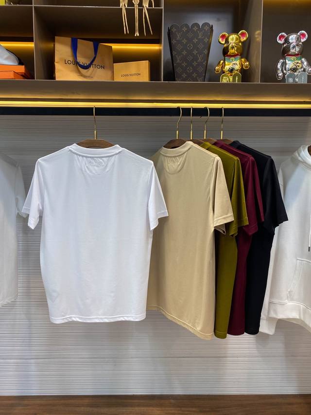 Lss' new spring/summer collection, premium mercerized cotton, round-neck cropped