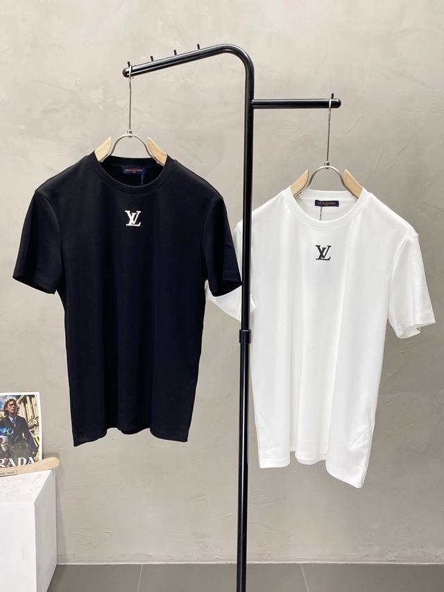 Louis Vuitton exclusive new original men's casual spring and summer short-sleeve