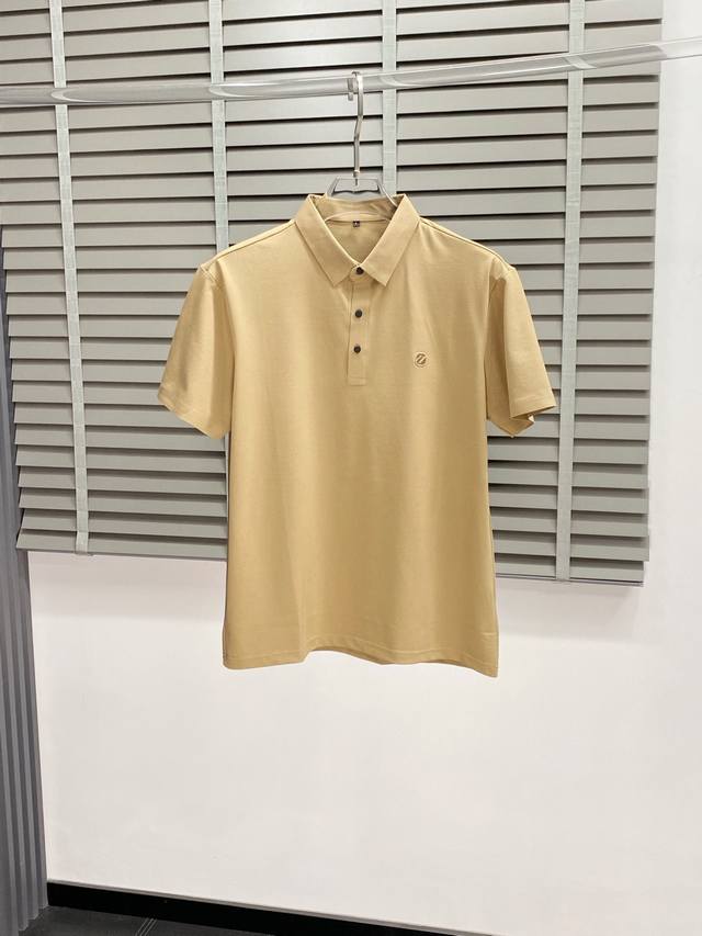Zegna exclusive new original single men's casual spring and summer lapel short s