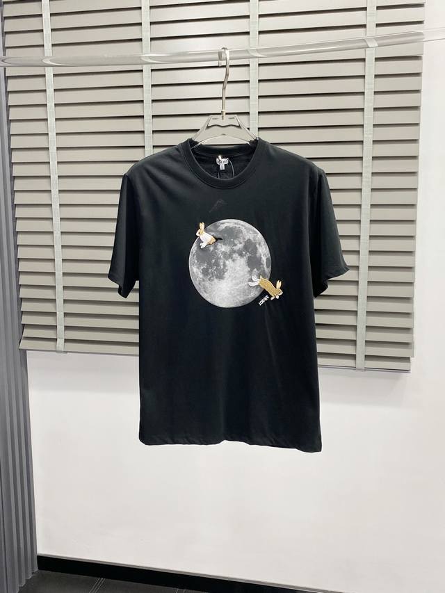 Loewe exclusive new men's casual spring and summer short-sleeved high-end versio