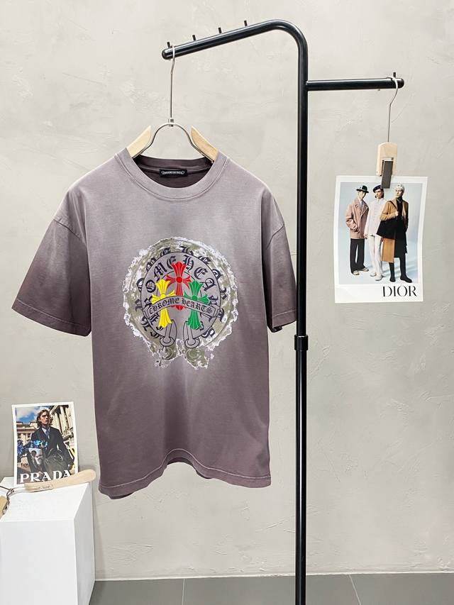 Chrome Hearts exclusive new original men's casual spring and summer short-sleeve