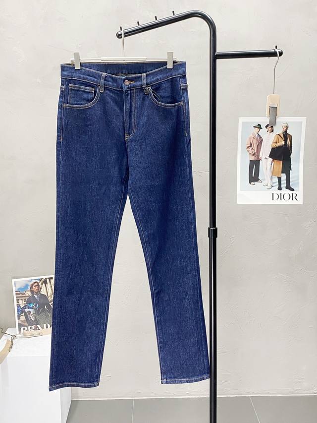 Exclusive Prada high-end new spring/summer jeans! Breathable and comfortable fab