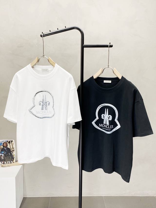 Moncler exclusive new original men's casual spring and summer short-sleeved high