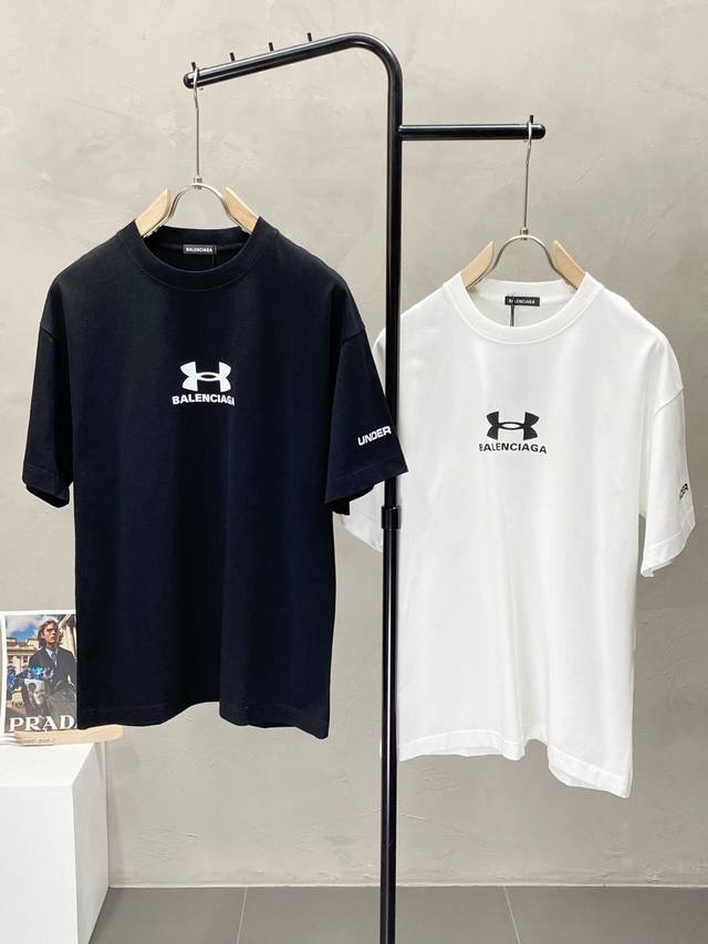 Balenciga exclusive new original men's casual spring and summer short-sleeved hi