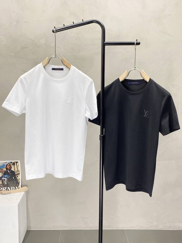 Louis Vuitton exclusive new original men's casual spring and summer short-sleeve
