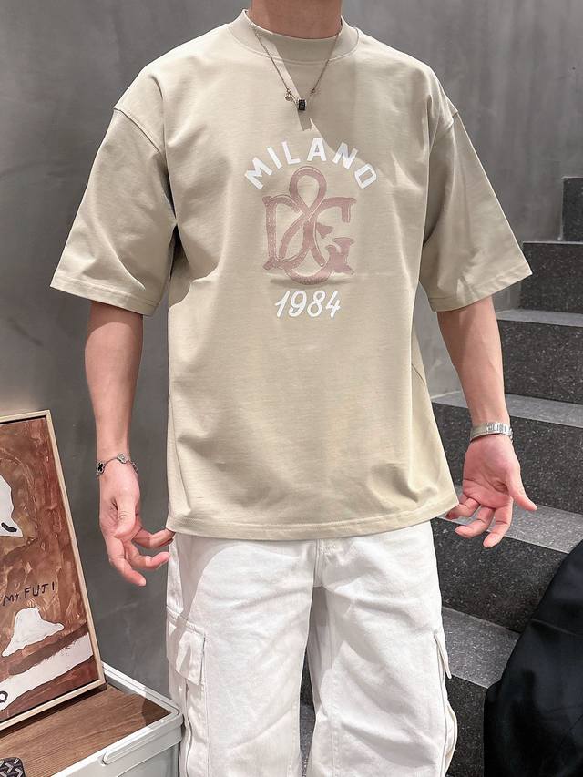 Dg 2025 Spring/Summer new arrivals! The latest short-sleeved, round-neck T-shirt