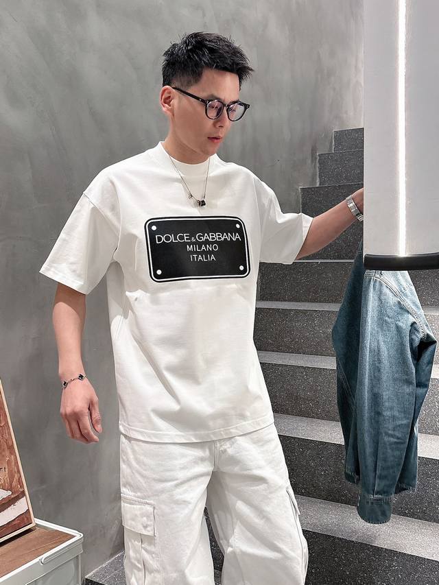 Dg 2025 Spring/Summer new arrivals! The latest short-sleeved, round-neck T-shirt