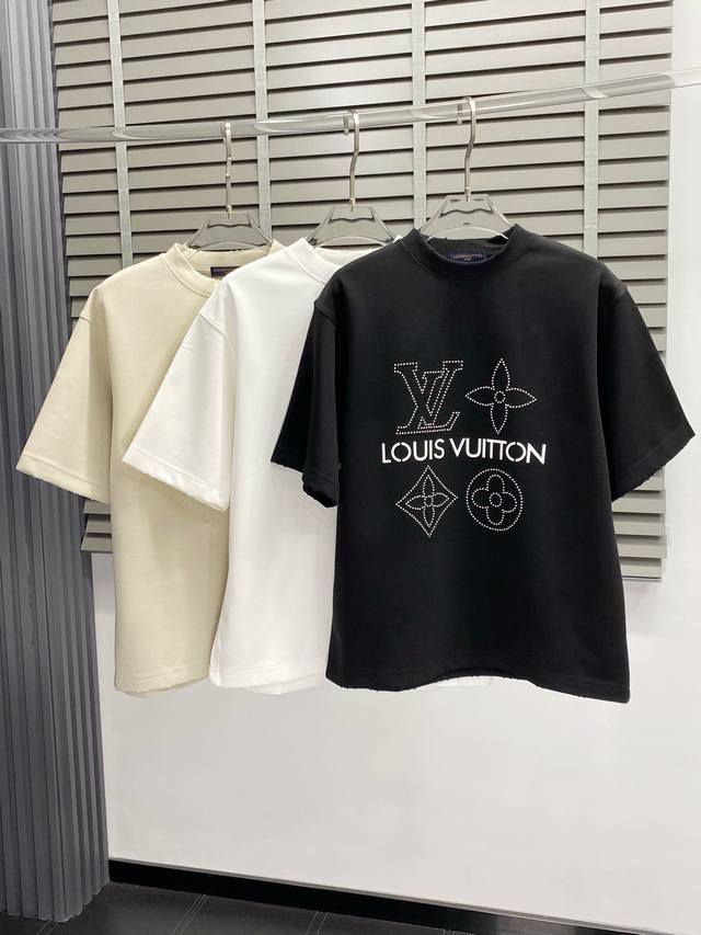 Louis Vuitton exclusive new original men's casual spring and summer short-sleeve