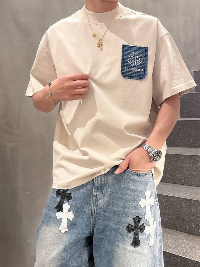 Balenciaga's 2025 new washable, ripped, and frayed spring/summer collection debu