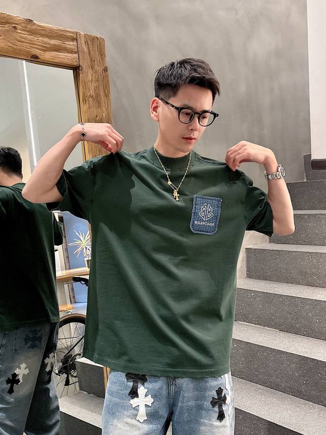 Balenciaga's 2025 new craftsmanship, washed, cut, and frayed spring/summer new r