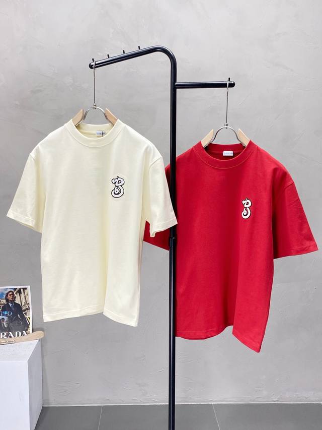 Burberry exclusive new original men's casual spring and summer short-sleeved hig