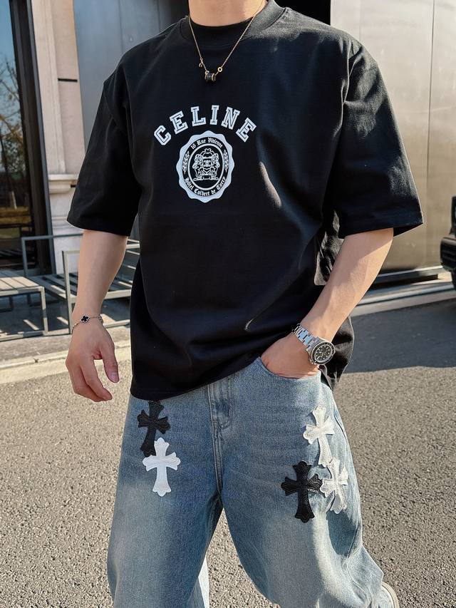 Celine's 2025 Spring/Summer new collection debuts at the official counter. The l