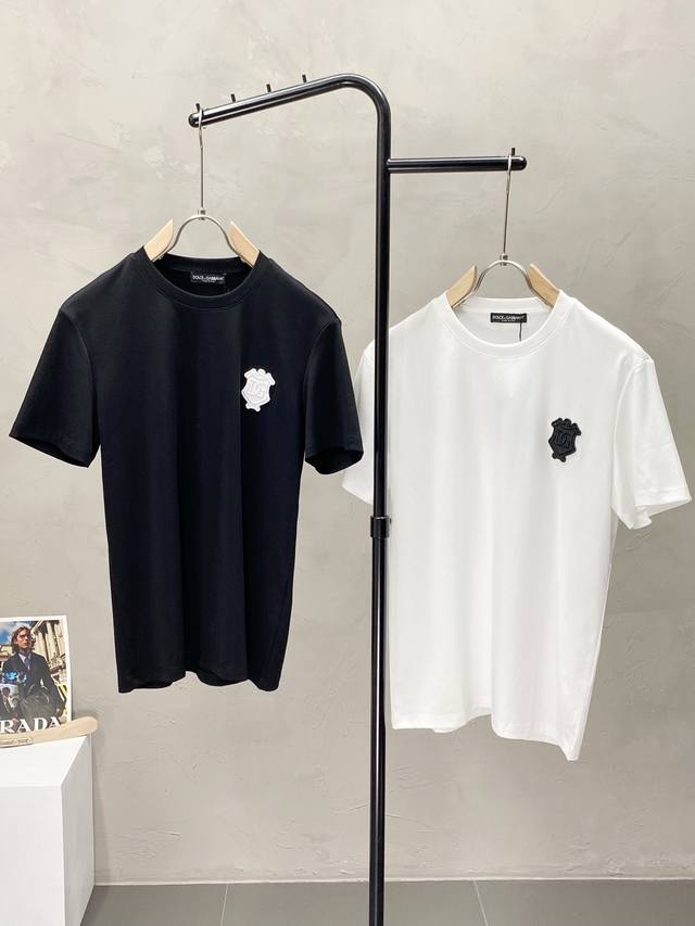 Dolce & Gabbana exclusive new original men's casual spring and summer short-slee