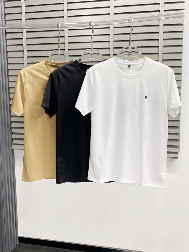 Burberry exclusive new original men's casual spring and summer short-sleeved hig