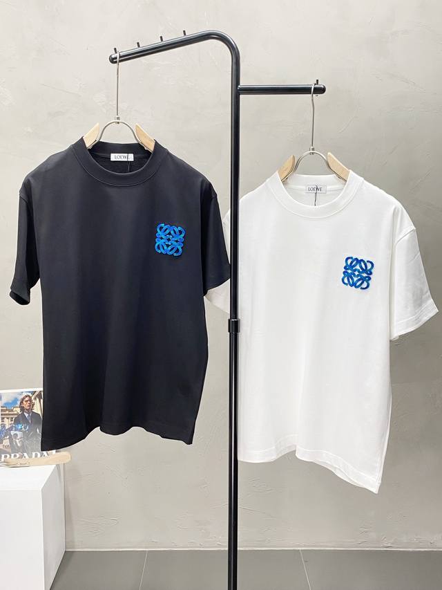 Loewe exclusive spring and summer new original men's casual short-sleeved shirt,