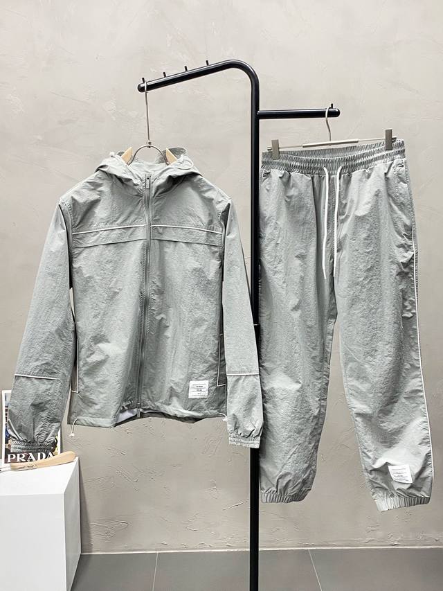 jacket and pants. Exclusively available from Thom Browne for the new spring/summ