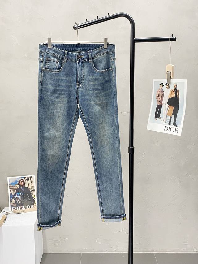 Exclusive Gucci Spring/Summer jeans, high-end edition! Breathable and comfortabl